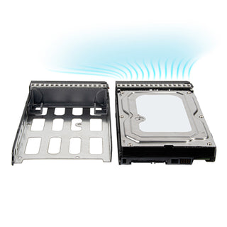 Silverstone G11908010-RT 2.5" / 3.5" Lockable Hard Drive Tray for SilverStone RM21-304, RM21-308, RM22-308, RM22-312, RM43-320-RS, CS381 and CS351