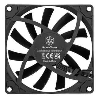 SilverStone AS90B Air Slimmer Enhanced Performance 92mm Slim Fan With Pwm