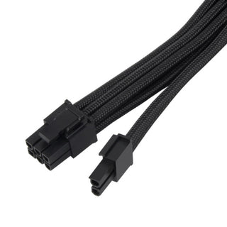 SilverStone PP07E-PCI8W-V2 Super Flexible PSU Extension Cables, 1 x PCIe 8pin (6+2)