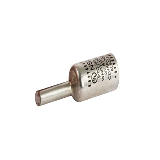 NSI PTO-2/0 1 AWG Aluminum Offset Pin Terminal – White – Aluminum Pin