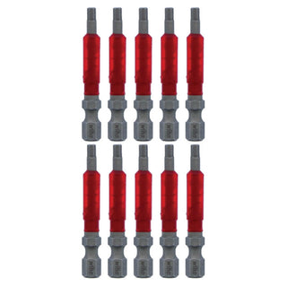 Wiha Tools 76563 MaxxTor Impact Bit Hex 3.0mm x 49mm - 10 Pack