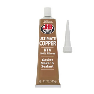 J-B Weld 32325 Ultimate Copper Gasket Maker & Sealant, 3 oz.