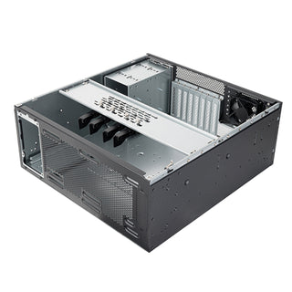 SilverStone RM46-502-I 4U Interchangeable Rackmount Chassis with Front Accessible Expansion Slots