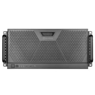 SilverStone RM51 5U rackmount server chassis with dual 180mm fans and enhanced liquid cooling compatibility