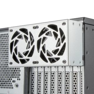 SilverStone RM52 5U rackmount server chassis with dual 360mm liquid cooling compatibility