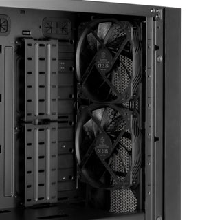 SilverStone SEH1B-G SETA H1 Mid-Tower Case With Perforated Mesh Front Panel, Steel Chassis And ARGB Lighting