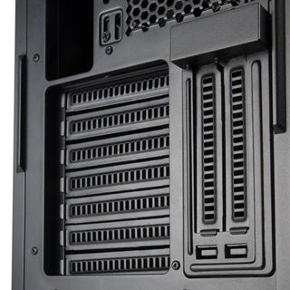 SilverStone SEH1B-G SETA H1 Mid-Tower Case With Perforated Mesh Front Panel, Steel Chassis And ARGB Lighting