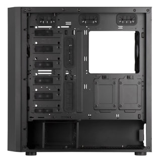 SilverStone SEH1B-G SETA H1 Mid-Tower Case With Perforated Mesh Front Panel, Steel Chassis And ARGB Lighting