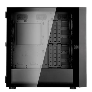 SilverStone SEH1B-G SETA H1 Mid-Tower Case With Perforated Mesh Front Panel, Steel Chassis And ARGB Lighting