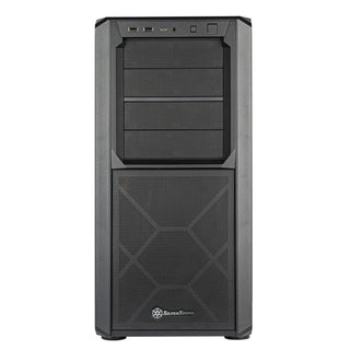 SilverStone SED1-B SETA D1 Minimalistic Mid-Tower ATX Chassis With Immense Storage Capability & Versatility