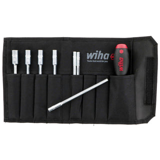 Wiha Tools 28198 8 Piece Drive-Loc VI Metric Nut Driver Pouch Set