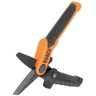 Klein Tools T2107 Compact Titanium-Coated Utility Shears, 7"