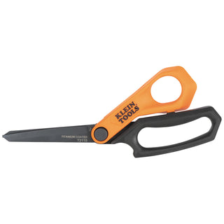 Klein Tools T2110 Titanium-Coated Professional Shears, 10"