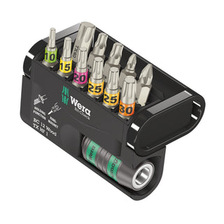 Wera 05073641001 Bit-Check 12 Wood TX HF 1 SB Set, 12 Pc.