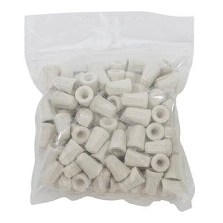 NSI TOP-S-CD Small Ceramic Wire Connectors, High Heat Applications, 100 Bag