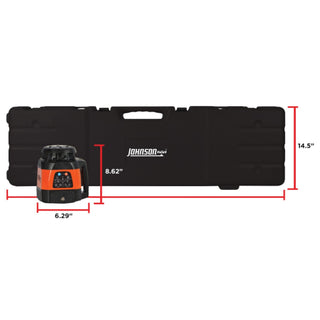 Johnson 99-028K Electronic Self-Leveling Dual Slope Horizontal/Vertical Rotary Laser System