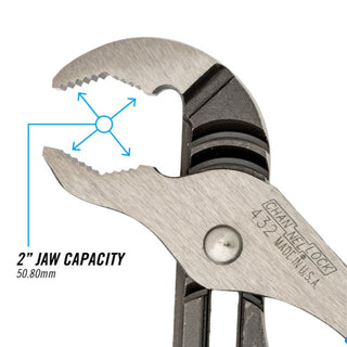 Channellock 432 10-Inch V-Jaw Tongue & Groove Pliers