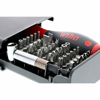 Wiha Tools 71991 39 Piece Bits Collector Security Bits and Magnetic Bit Holder Set