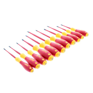 Wiha Tools 32198 11 Piece Insulated SlimLine Screwdriver Set