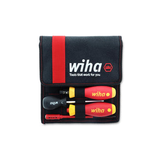 Wiha Tools 28781 20 Piece Insulated TorqueControl and SlimLine Blade Set