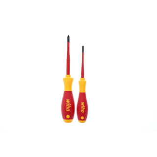 Wiha Tools 30770 2 Piece Insulated Terminal Block Xeno Screwdriver Set