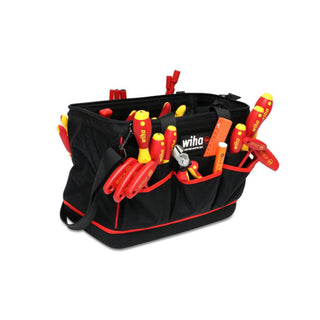 Wiha Tools 32874 50 Piece Master Electrician's Insulated Tool Set In Canvas Tool Bag