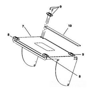 Ridgid 33263 LCD-PAK Shell Assembly