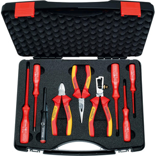 Heyco 00049000500 VDE Electricians Tool-Sets, 9 Pcs