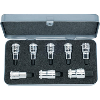 Heyco 00050550283 Sets with Screwdriver Sockets, 8 pcs., 1/2" Drive