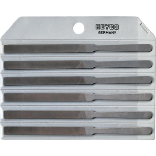 Heyco 01686000030 Contact Files, 6 Pieces Gun-Metal Finish