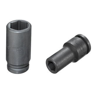 Heyco 06300191436 IMPACT-Sockets, extra deep, Drive 1/2 Inch 14 mm