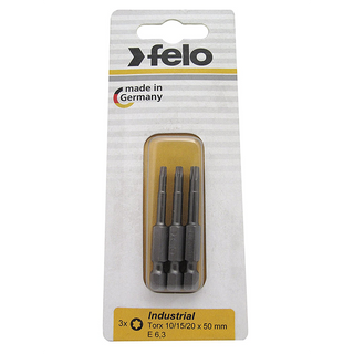 Felo 0715752243 TORX® Industrial Bits, 2 Piece