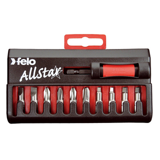 Felo 0715753529 AllStar Bit Box, 10 Piece