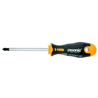 Felo 0715753687 PZ3 x 6" PoziDrive Round Ergonomic Screwdriver