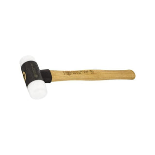 Osca 090HN22 EVO Soft Hammer with Steel Body, Interchangeable Nylon Tips, and Walnut Handle