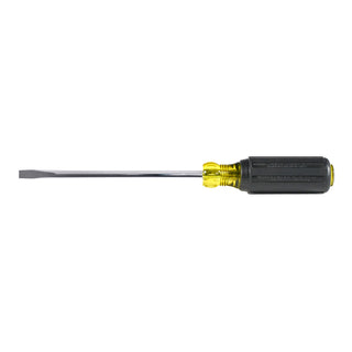 Klein Tools 605-6B 1/4"Cabinet Tip Wire Bending Screwdriver on 6" Round Shank