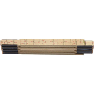 Hultafors 101304U Brick Spacing Folding Wooden Ruler, 78"