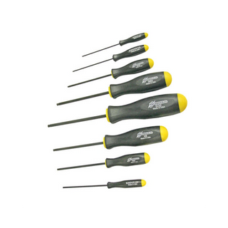 Bondhus 10632 Ball End Screwdriver Set, 8 Piece