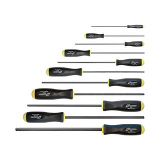 Bondhus 10737 Ball End Screwdriver Set, 11 Piece