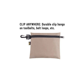 CLC 1100 3 Multi-Purpose, Clip-On, Zippered Bags