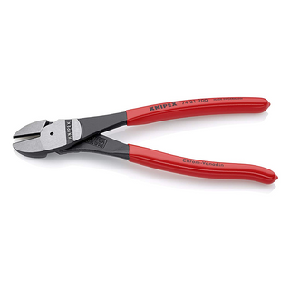 KNIPEX 74 21 200 SBA High Leverage Diagonal Cutters, 200 mm