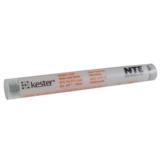 Kester 83-6337-0027 SN63 / PB37 Solder Pocket Pak, 0.031" Diameter, 0.5 oz.