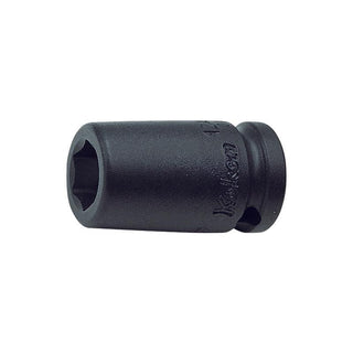 Ko-ken 12400M-9 Hex 1/4"Drive Socket 6 Point 9 mm L.23 mm