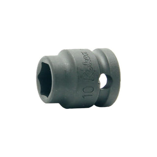 Ko-Ken 13401MS-10  3/8 Sq. Dr. Socket 10mm 6 point Length 22mm Thin walled