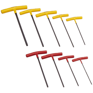 Bondhus 15299 Hex Tip T-Handle Set with ProGuard Finish, 9 Piece