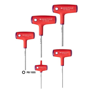 PB Swiss Tools PB 1555 Cross handle screwdriver set Hex, 5 pieces