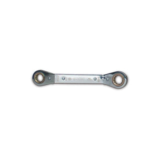 Wright Tool 9424 1/4-Inch x 5/16-Inch 12 Point Offset Reversable Ratcheting Box Wrench