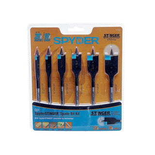 Spyder 11002 SPY 6-PC SPADE BIT SET