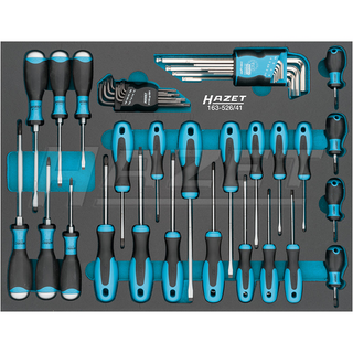 Hazet 163-526/41 Screwdriver Set, 41 Pieces