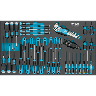 Hazet 163-527/56 Screwdriver Set, 56 Pieces